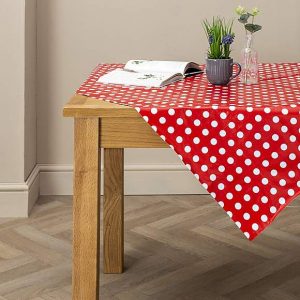 Dotty Rectangle PVC Tablecloth