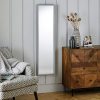 Essentials Full Length Mirror 122x32cm Grey