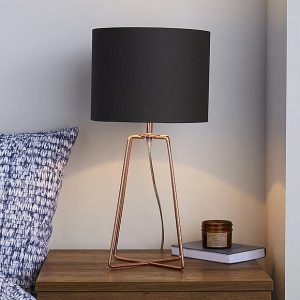 Hester Wire Base Copper Table Lamp