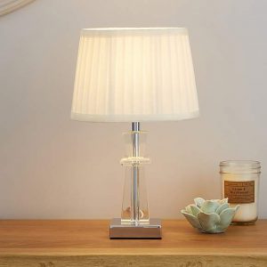 Mini Pyramid Crystal Table Lamp