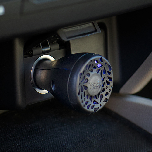 Yankee Candle Car Powered Diffuser, Clean Cotton Orchard Interiors